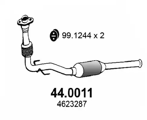44.0011 ASSO katalizátor