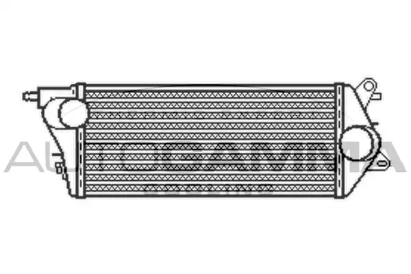 103955 AUTOGAMMA töltőlevegőhűtő
