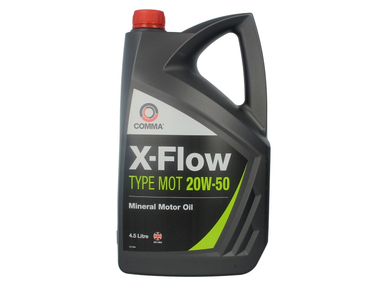 X-FLOW MOT 20W50 4,5L COMMA  motorolaj