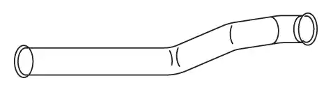 81179 DINEX kipufogócső