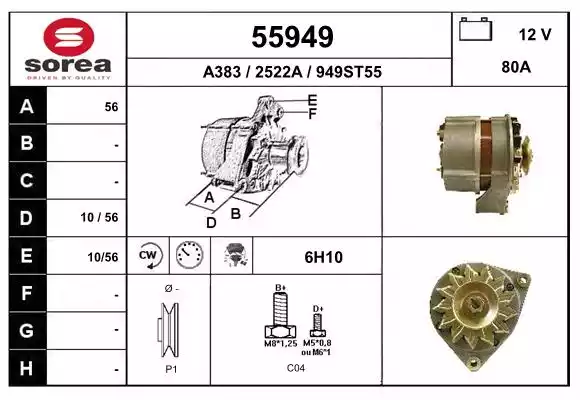 55949 EAI generátor