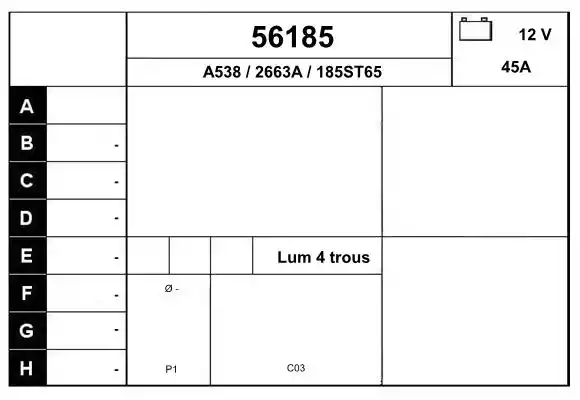 56185 EAI generátor
