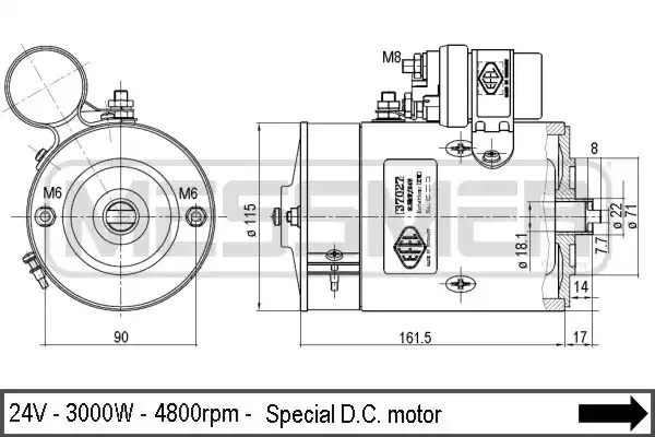230044 ERA villanymotor