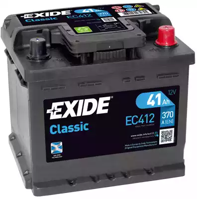 EC412 EXIDE CLASSIC * Indító akkumulátor