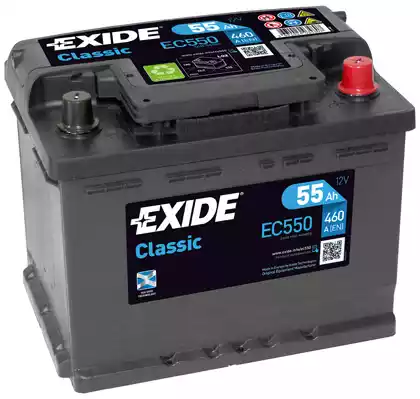 EC550 EXIDE CLASSIC * Indító akkumulátor