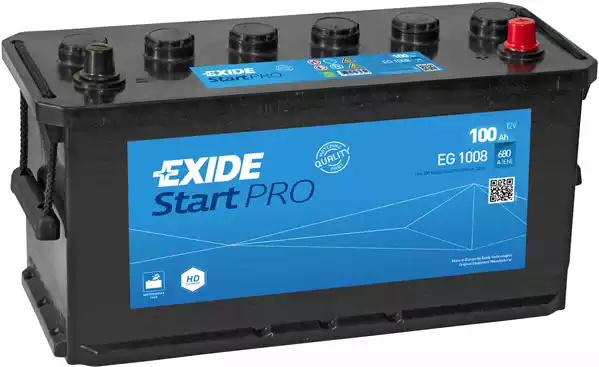 EG1008 EXIDE StartPRO Indító akkumulátor