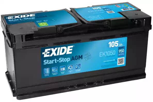 EK1050 EXIDE Start-Stop AGM Indító akkumulátor