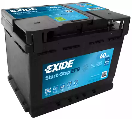 EL600 EXIDE Start-Stop EFB Indító akkumulátor