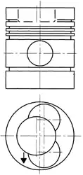 90276720 KOLBENSCHMIDT dugattyú