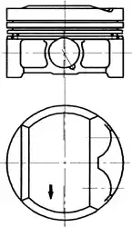 94474620 KOLBENSCHMIDT dugattyú
