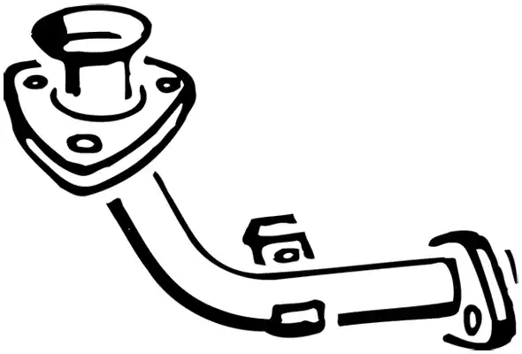 17226 WALKER kipufogócső