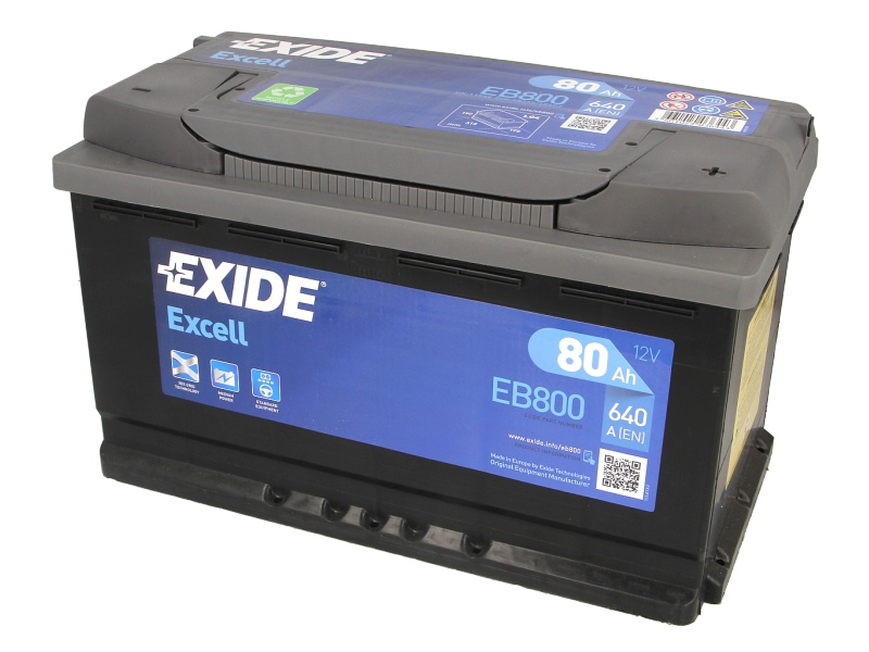 EB800 EXIDE EXCELL ** Indító akkumulátor