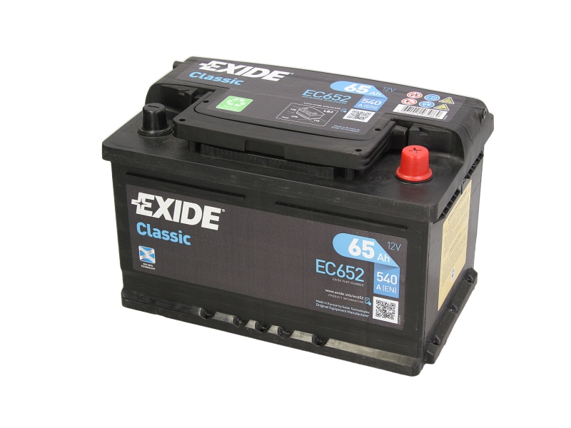 EC652 EXIDE CLASSIC * Indító akkumulátor