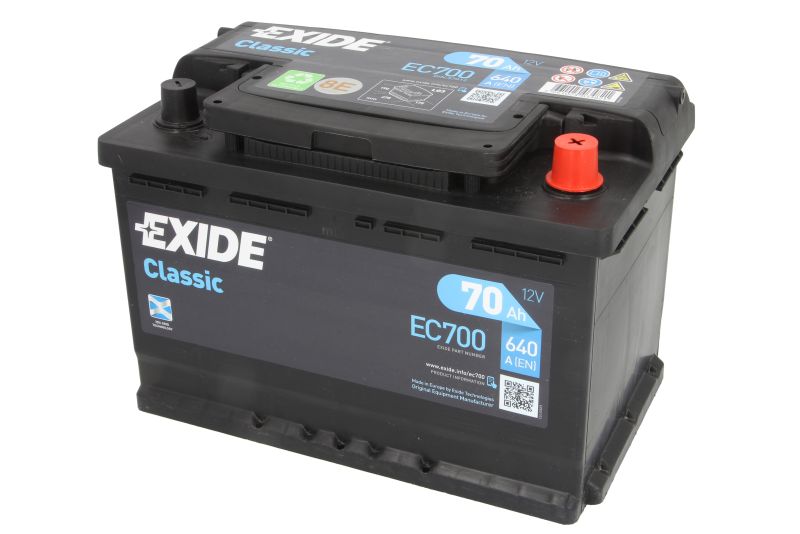 EC700 EXIDE CLASSIC * Indító akkumulátor