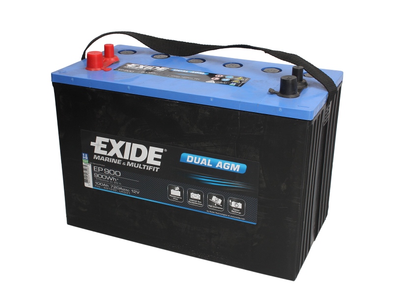 EP900 EXIDE EXIDE DUAL AGM Indító akkumulátor
